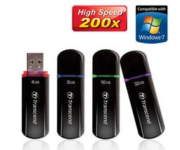 USB-накопители Transcend JetFlash 600: скорость чтения — 32 МБ/с, записи — 18 МБ/c