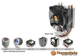 Thermaltake готовит серию кулеров под процессоры Intel LGA-1156