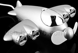 Самолет на столе: вентилятор и USB-концентратор для тех, кто любит небо