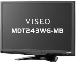 Мультимедийный монитор Mitsubishi Viseo MDT243WG не обижен интерфейсами