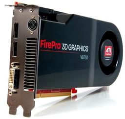 $1799 — такова цена за профессиональный 3D-ускоритель AMD FirePro V8750 3D