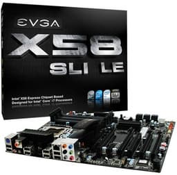 EVGA расширила ассортимент системных плат моделью X58 SLI LE 