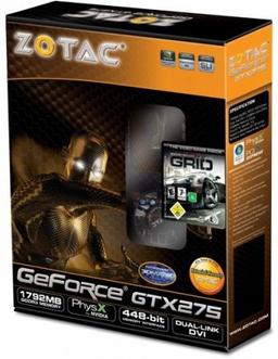 Zotac удваивает объем памяти 3D-карты GeForce GTX275 и комплектует ее симулятором автогонок