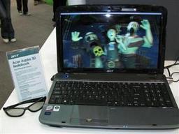 На октябрь Acer планирует выпуск ноутбука с 3D-дисплеем