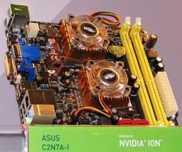 ASUS ставит на системную плату на базе NVIDIA ION вдвое больше кулеров, чем Inno3D
