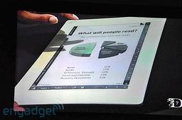 Plastic Logic e-book получает поддержку 3G