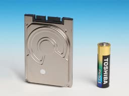 Toshiba первой выпускает HDD типоразмера 1,8 дюйма объемом 320 ГБ