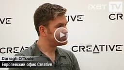 iXBT TV: Видео-интервью с Darragh O'Toole (Creative)