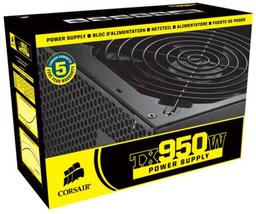 Corsair пополняет ассортимент мощным блоком питания TX950W