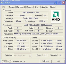 AMD Athlon II X4 620: энтузиасты легко найдут ещё 6 МБ кэш-памяти