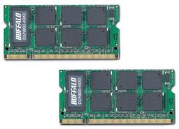 Двухканальный набор модулей SO-DIMM производства Buffalo: 8 ГБ оперативной памяти для ноутбука