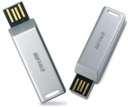 USB-накопители новой линейки Buffalo имеют выдвижные разъемы