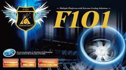 Процессорный кулер GlacialTech F101 совместим с гнездом LGA 1156