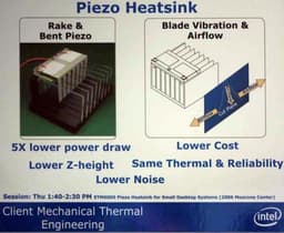 По следам IDF 2009: технология охлаждения Piezo Heatsink