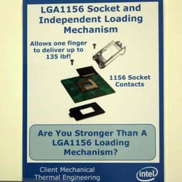 По следам IDF 2009: что держит процессоры в гнездах LGA1156?