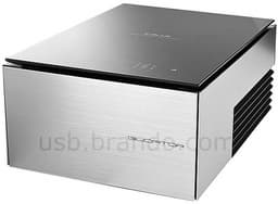 Корпус для внешнего накопителя E-Blue Gladiator прячет HDD за моторизованной дверцей
