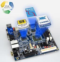 VIA размещает на системной плате типоразмера Mini-ITX дискретный GPU