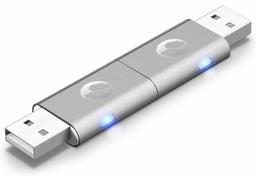 Миниатюрное USB-устройство iTwin свяжет два ПК через Интернет