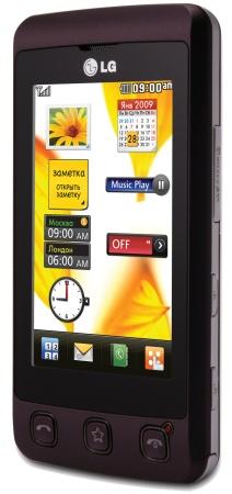 LG KP500: разноцветная сенсорность