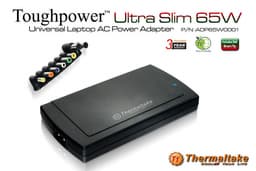 Thermaltake Introduces Toughpower Ultra Slim 65W Laptop AC Power Adapter