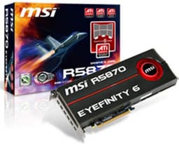 3D-карты ATI Radeon HD 5870 Eyefinity 6 Edition в исполнении MSI, HIS, PowerColor, XFX, Club 3D и Sapphire