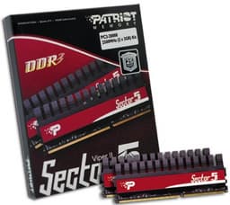Модули памяти DDR3 Patriot Viper II Series Sector 5 Edition работают на частоте 2500 МГц