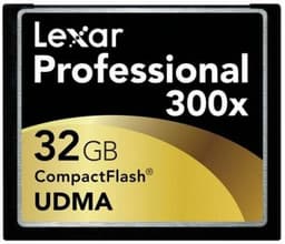 Lexar начинает поставки карт памяти CompactFlash 300x и 600x объёмом 32 ГБ