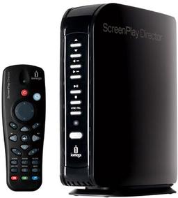 Проигрыватель Iomega ScreenPlay Director HD Media Player USB 2.0/Ethernet/AV подключается к домашней сети