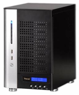 Семидисковый NAS-сервер Thecus N7700+ готов к передаче данных по сети со скоростью 10 Гбит/с