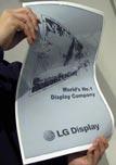 LG переходит к выпуску гибкой 19-дюймовой «электронной бумаги»