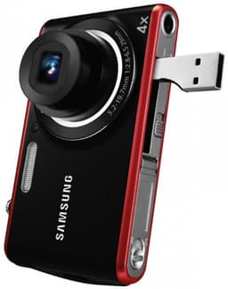 Samsung оснастила фотокамеру PL90 выдвижным разъемом USB