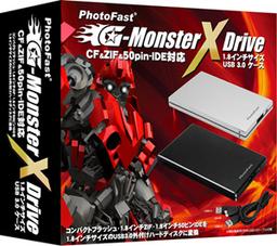 PhotoFast G-Monster X Drive превращает жесткие диски, SSD и карты стандарта CompactFlash во внешние накопители