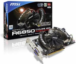 3D-карта MSI R6850 Cyclone 1GD5 Power Edition оснащена охладителем повышенной эффективности