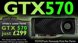 Появился ориентир цены GeForce GTX 570