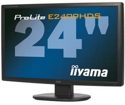 Монитор iiyama ProLite E2409HDS поддерживает Full HD и имеет три видеовхода