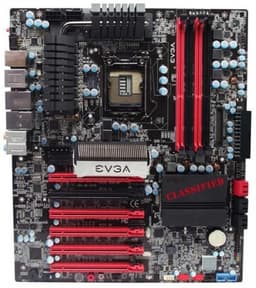 Плата EVGA P67 Classified получила шесть слотов PCI Express x16