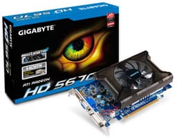 GIGABYTE оснастила AMD Radeon HD 5670 видеопамятью DDR3