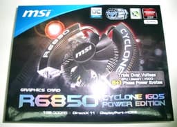 3D-карта MSI R6850 Cyclone Power Edition опробована в разгоне — 1 ГГц остался позади