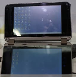 Taiji Electronic и VIA показали Windows-планшет и нетбук с двумя сенсорными экранами