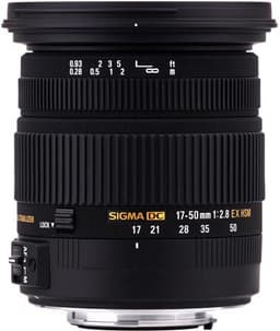 Универсальный светосильный объектив SIGMA 17-50mm F2.8 EX DC OS HSM оснащен стабилизатором