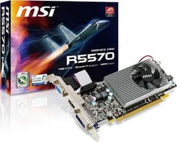 MSI использует в 3D-карте R5570-MD1G твердотельные конденсаторы и оснащает ее выходом HDMI