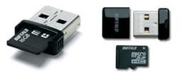 Buffalo предлагает использовать карточки microSD в качестве USB-накопителей