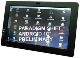 Планшет Paradigm Shift EMT-10AB/W: 10-дюймовый сенсорный дисплей и ОС Android