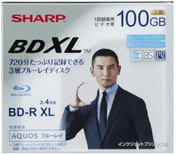 Sharp начинает продажи оптических носителей BDXL
