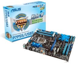 Порты USB 3.0 системной платы P7P55/USB3 можно подключить к разъемам на передней панели
