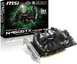 В серию MSI N460GTX Cyclone вошли тихие 3D-карты, подготовленные к разгону