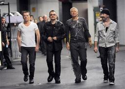 У U2 самые высокие заработки по версии Forbes 