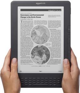 10-дюймовая электронная книга Amazon Kindle DX стала лучше и дешевле