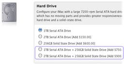 Новые iMac могут использовать связку HDD и SSD