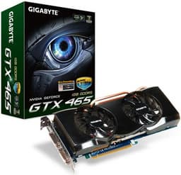Система охлаждения 3D-карты GIGABYTE GV-N465UD-1GI включает два вентилятора